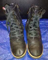 Обувь кожаная черная обув шкіряна чорна размер 36