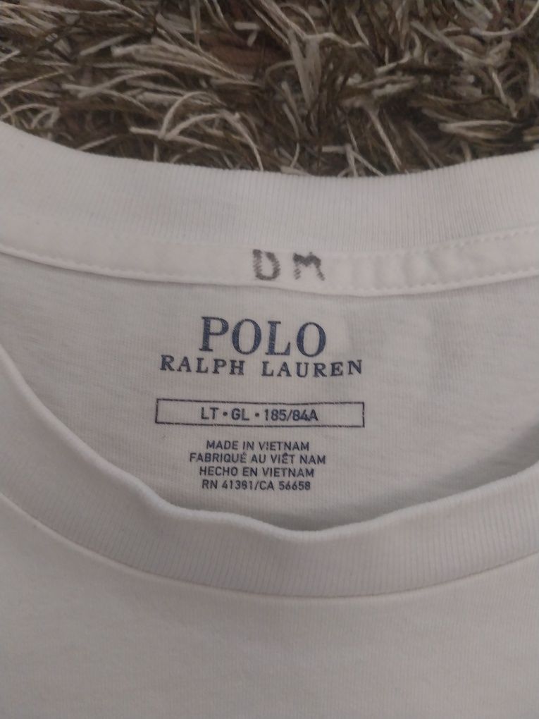 T-shirt branca Polo Ralph Lauren - Homem