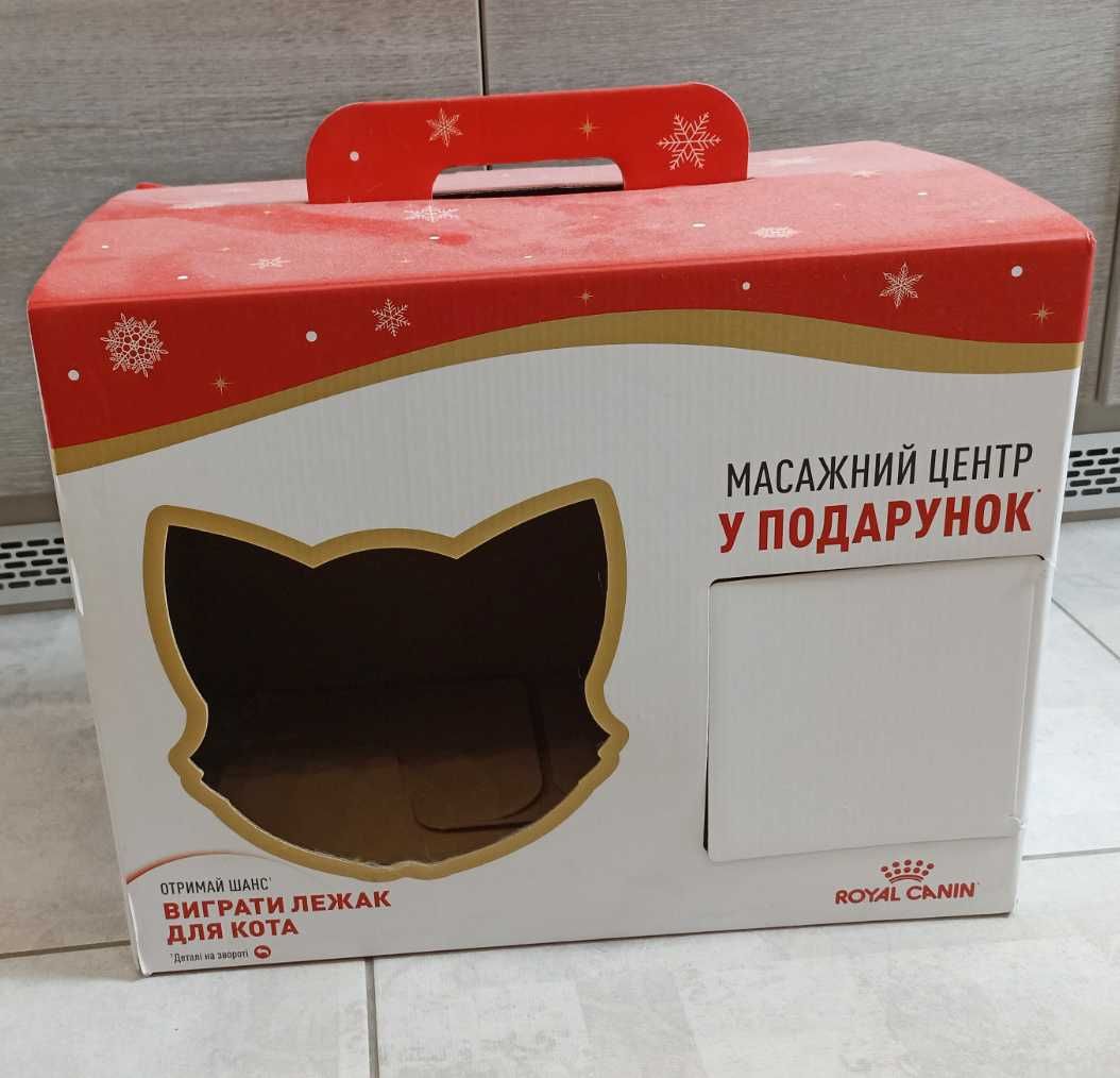 Картонный домик для кота