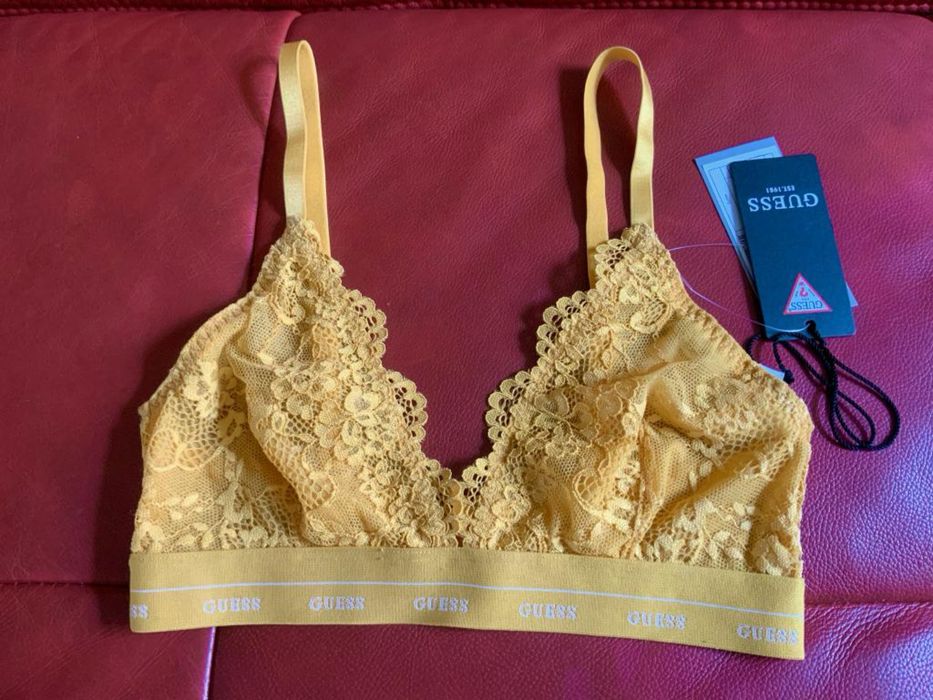 Бельё бюстгальтер кружевной Guess, р.XS