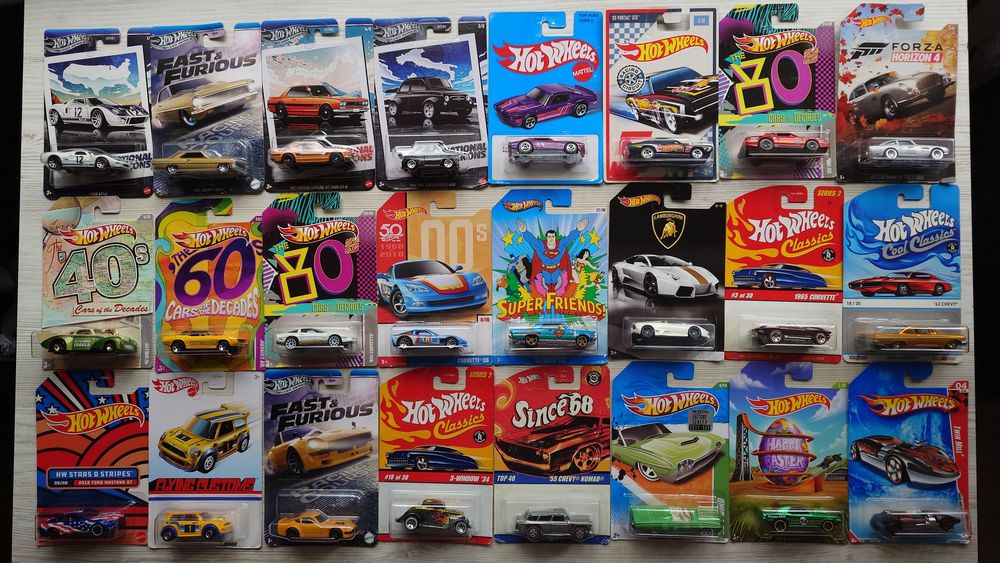 Машинки Hot Wheels, Matchbox