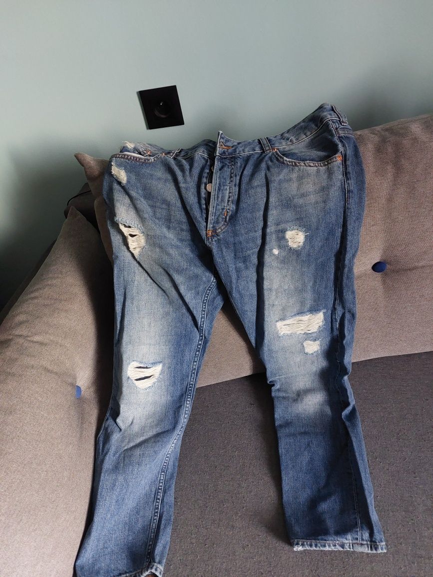 Spodnie jeansowe 38