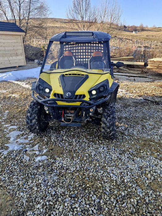 Can am commander 2016  1000R quad utv + pług zarejestrowany zamiana