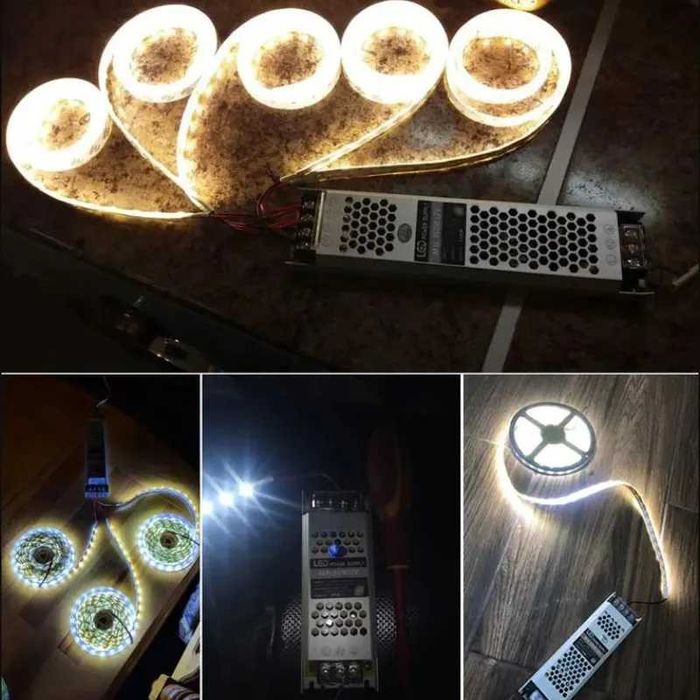 Zasilacz 24V LED SLIM do taśm LED 24V 2.5A 8.3A 16.7A 60W 200W 400W