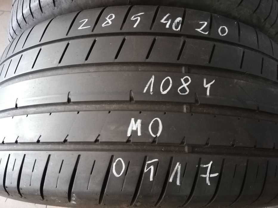 Opony 285/40-20 Y Dunlop Sport Maxx RT2 MO , SUV i 4x4 w super stanie