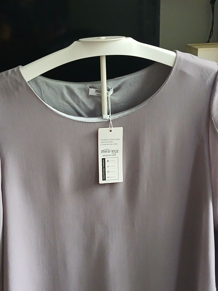 Elegancka bluzka dwuwarstowa Meaneor rozmiar L