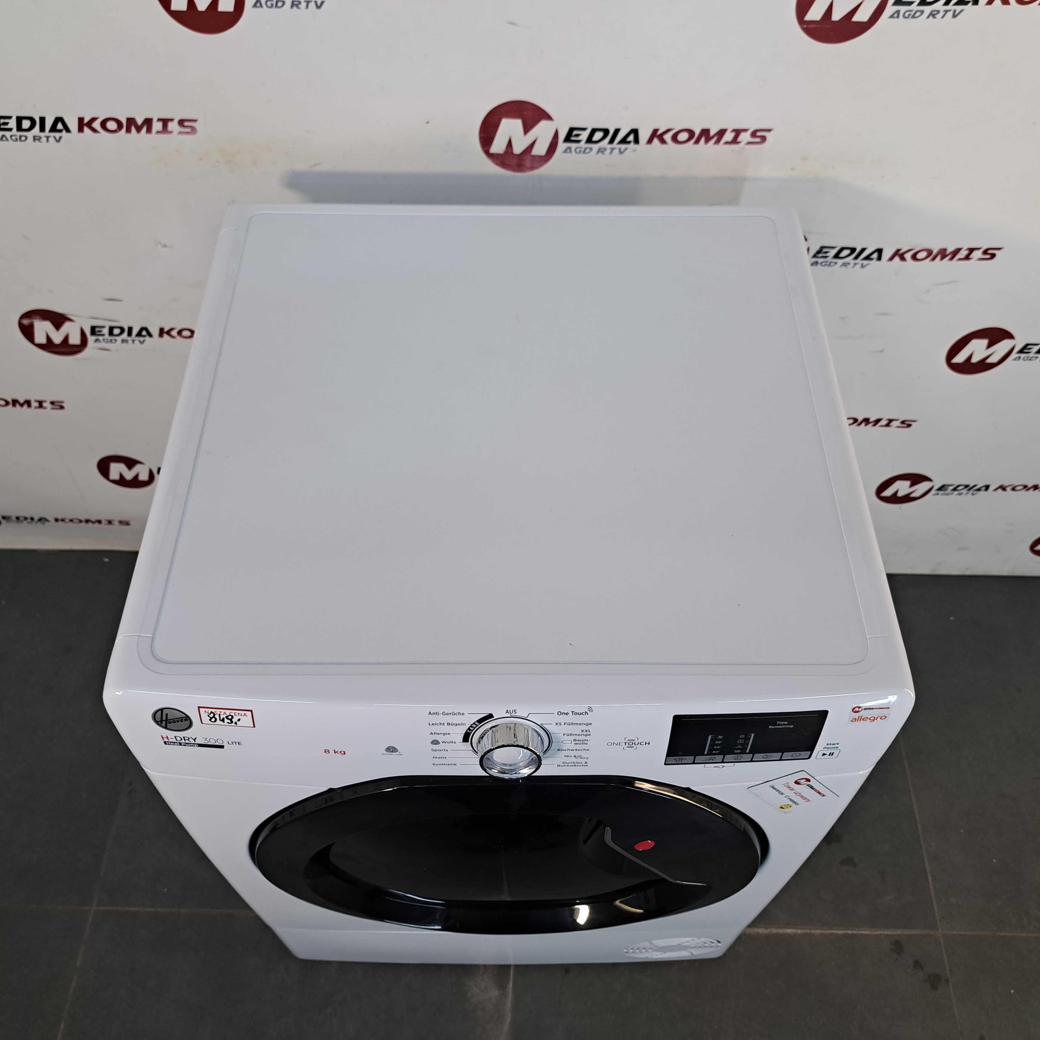 SUSZARKA HOOVER HLE H8A2DKEX-84 [12mscy-gwar] A++/8kg/pompa