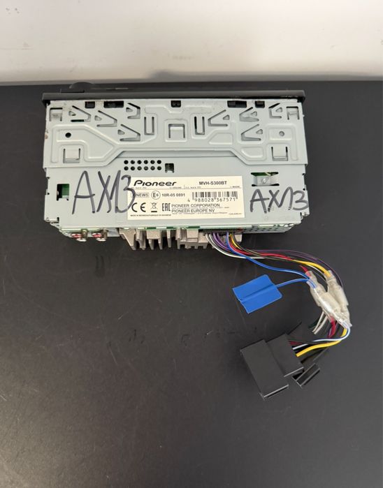 Radioodtwarzacz CD, MP3 Pioneer MVH-S300BT Bluetooth, 1DIN, AAC WAV