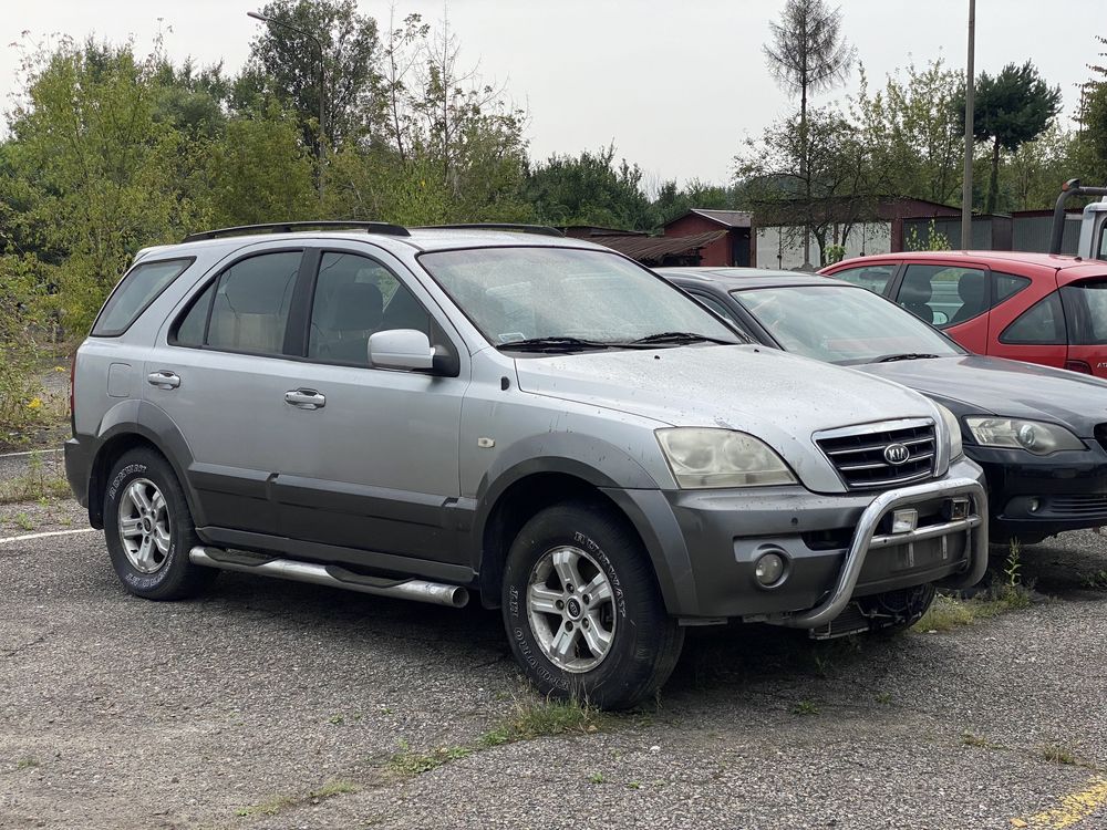 Części z KIA Sorento 2.5 CRDI 140KM Srebrny Przedlift 02-07