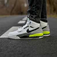 Кроссовки Nike Air Jordan Legacy White Green