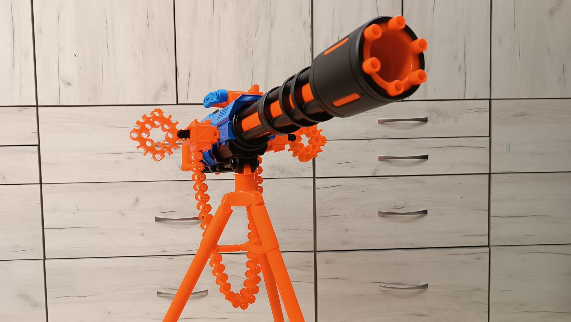 X-Shot Excel Insanity Motorized Rage Fire Gatlin Gun 36605 Вживане
