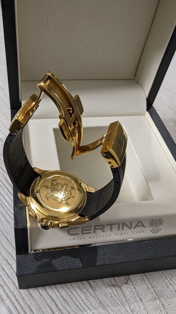 Годинник Certina DS First Lady Ceramic Chronograph  Black