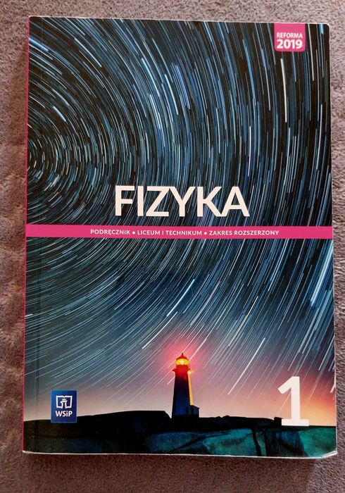Fizyka 1 podręcznik rozszerzony WSiP jak nowa