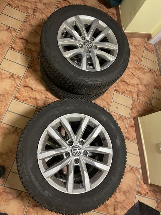 Koła VW 16” 215/60/16 zimowe Krisalp 3 (6.7-7mm) DOT 2319