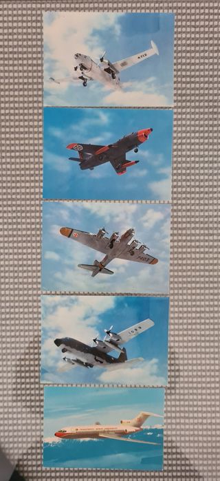 Postais Italianos (impressos em Génova). Década 70. Raros. Grimaldi.