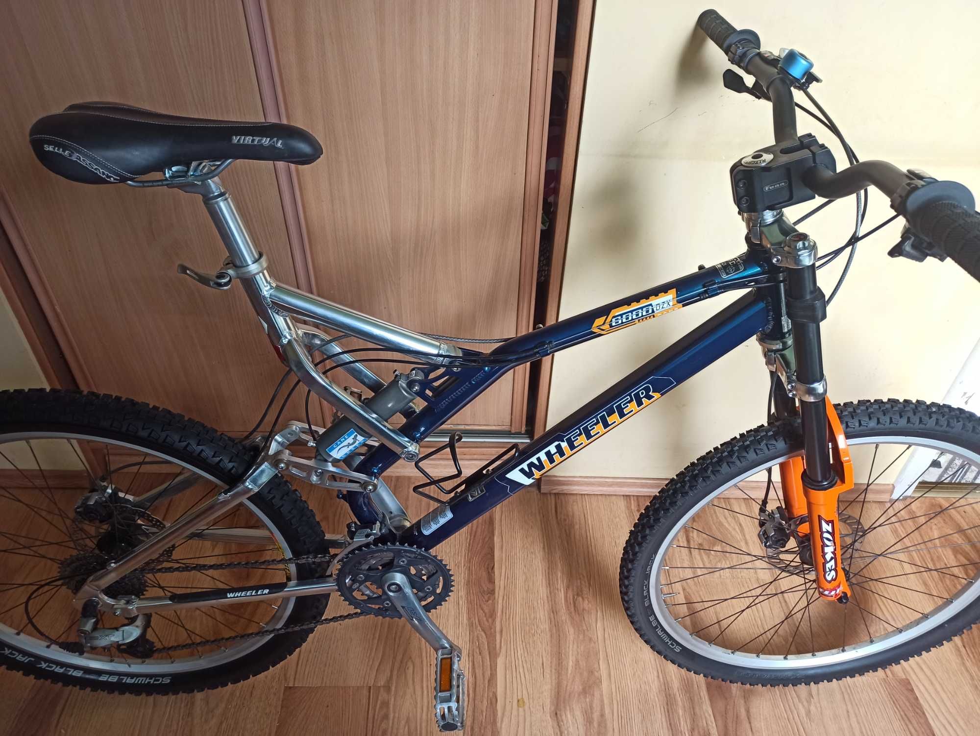 Wheeler 6000 DZX retro full koła 26 Mavic osprzęt Shimano LX/XT ALU 21