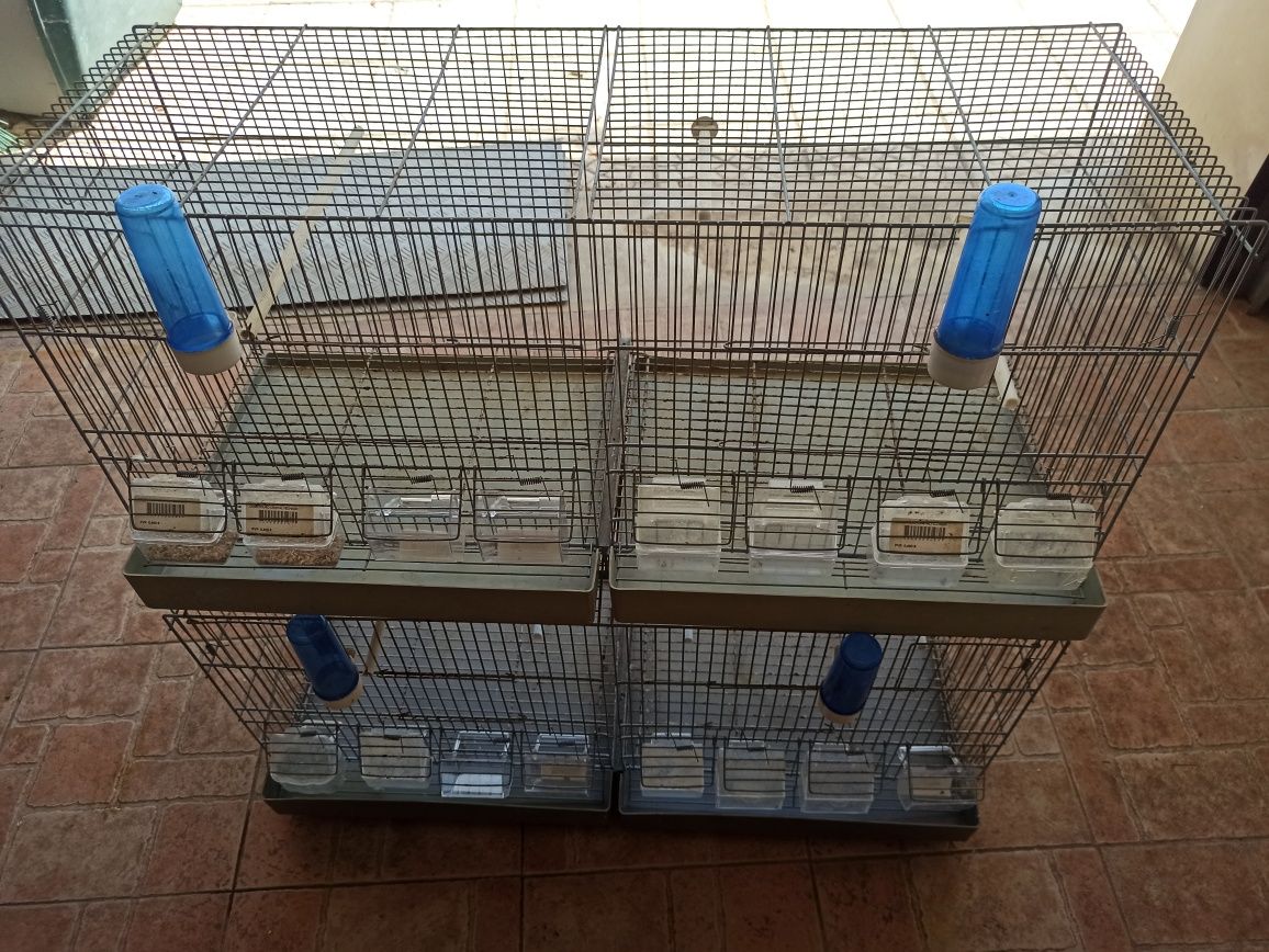 Gaiola viveiro duplo