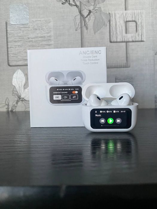 Бездротові навушники AirPro 2 з дисплеєм беспроводные наушники