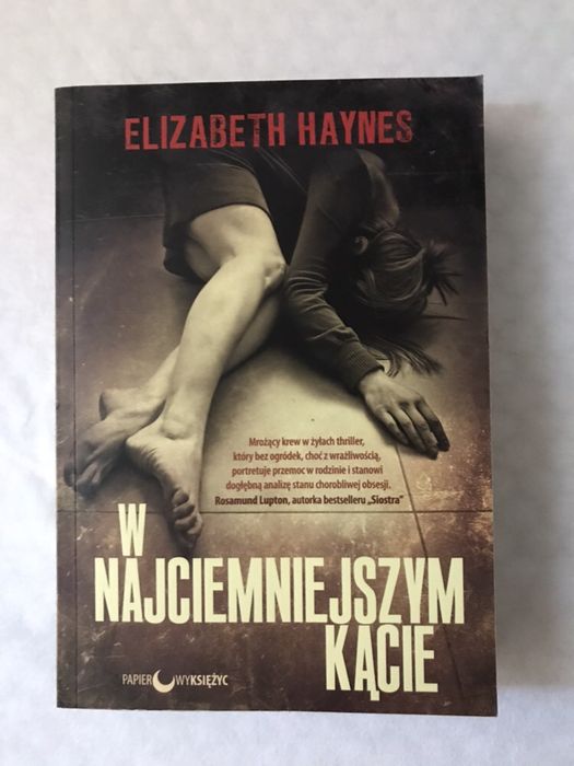 Elizabeth Haynes „W najciemniejszym kącie” thriller książka książki