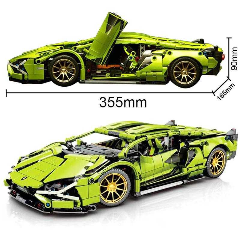 Конструктор Technic Lamborghini Sián FKP 37. Масштаб 1:14. 1283+ детал