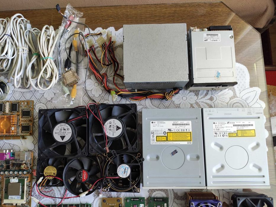 Stare części komputerowe Duży Zestaw !!!