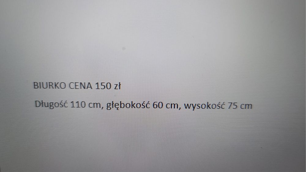 Biurko młodzieżowe