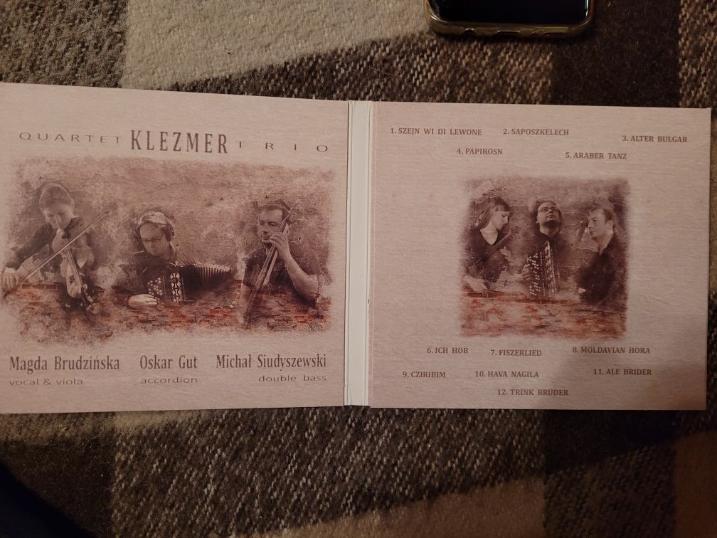 CD Quartet Klezmer Trio 8 p.m. 2008 Austeria