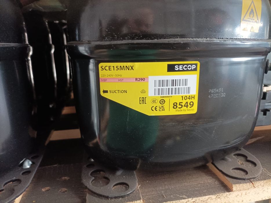 Compressores secop SCE15MNX novos