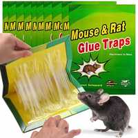 LEP PUŁAPKA na myszy SILNY KLEJ 10 sztuk MYSZOŁAPKA z aromatem