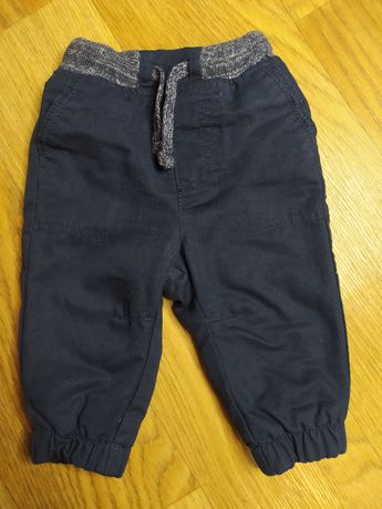 Штани джогери джинси на флісі LC waikiki 3-6 месяцев 74 см