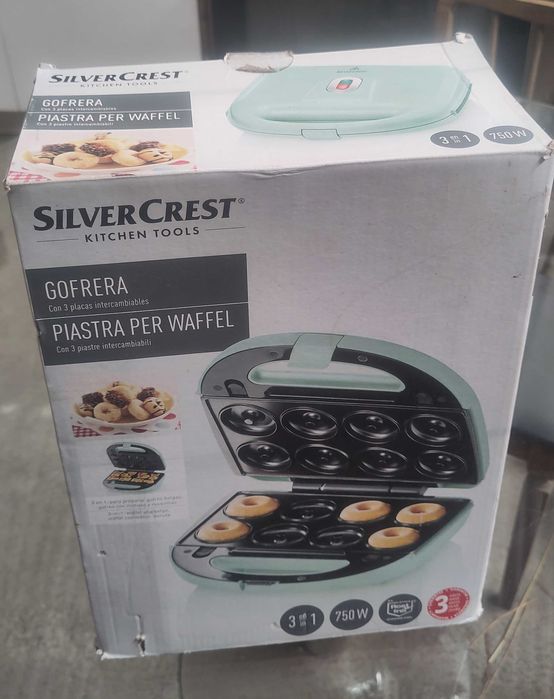 Máquina para waffles/donuts 3 em 1  com garantia !