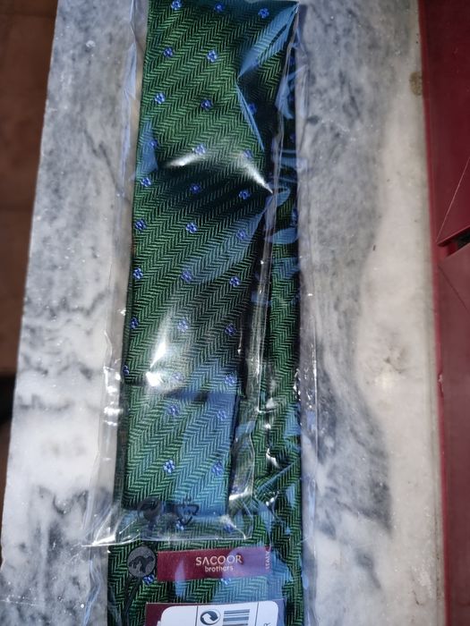 Gravata sacoor 100%seda