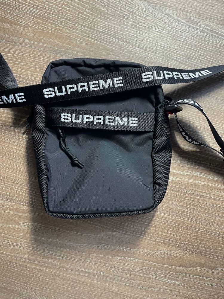 сумка месенджер supreme суприм shoulder bag fw22 читай био
