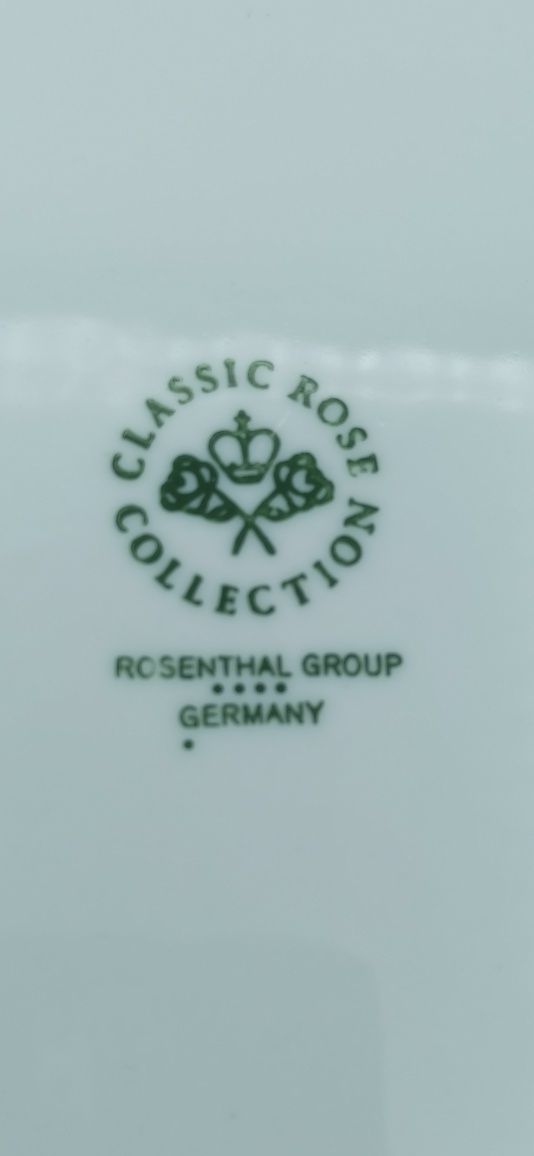 Porcelana Rosenthal Classic Rose Collection Talerz. płaski 24,5 cm