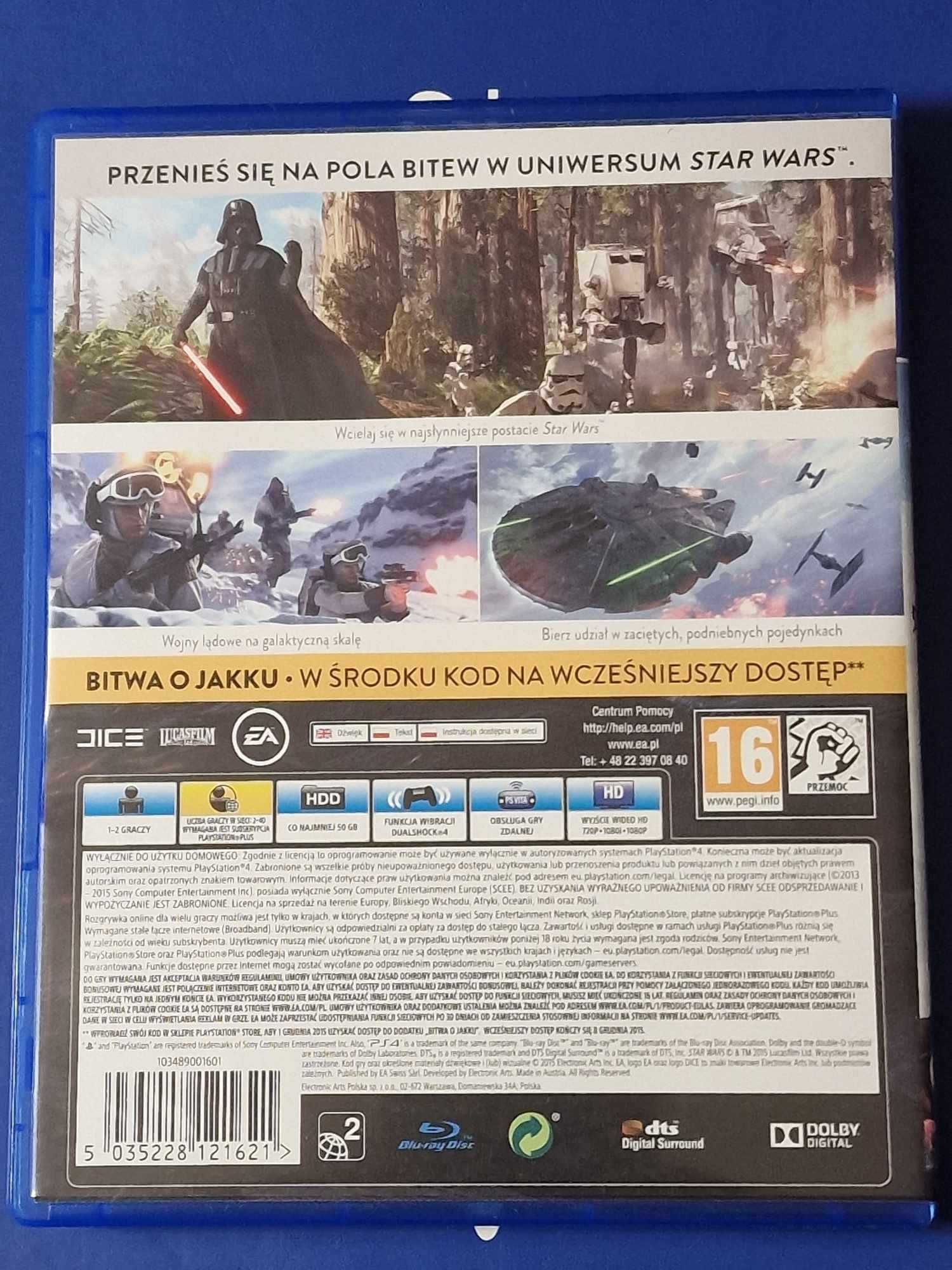 gra Star Wars Battlefront na konsolę Sony PS4