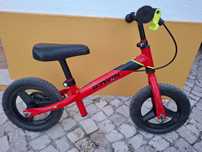 Bicicleta criança sem pedais