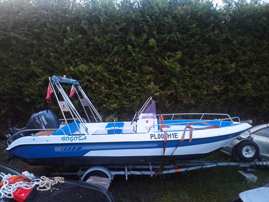 Sprzedam motorówkę, łódkę motorową, Yamaha 50KM