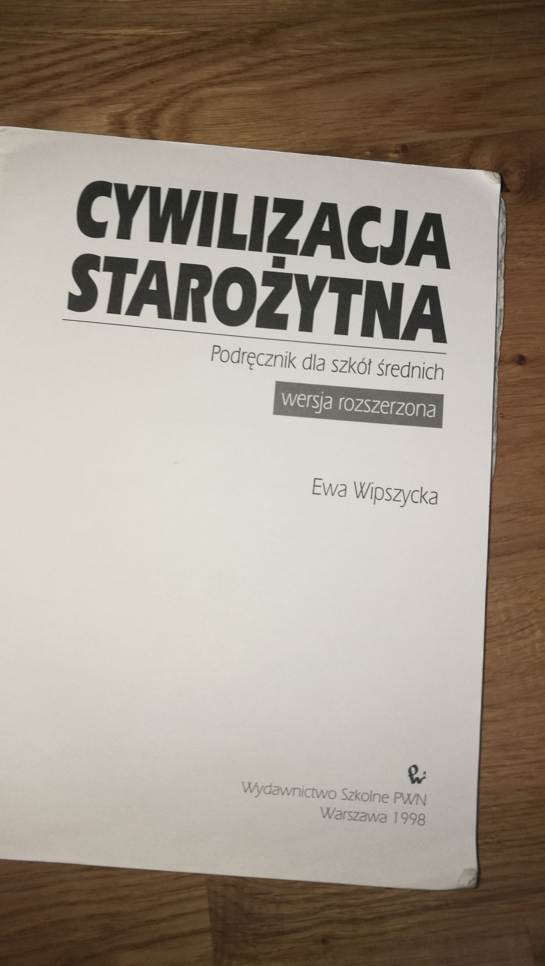 Książka, podręcznik Cywilizacja Starożytna