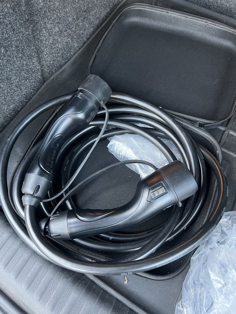 Зарядка EV Charge 22kW 3-фазы 5 метров 32А Type2/Type2