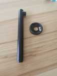 Vernis Blend ramie prysznicowe 240 CZARNY MAT