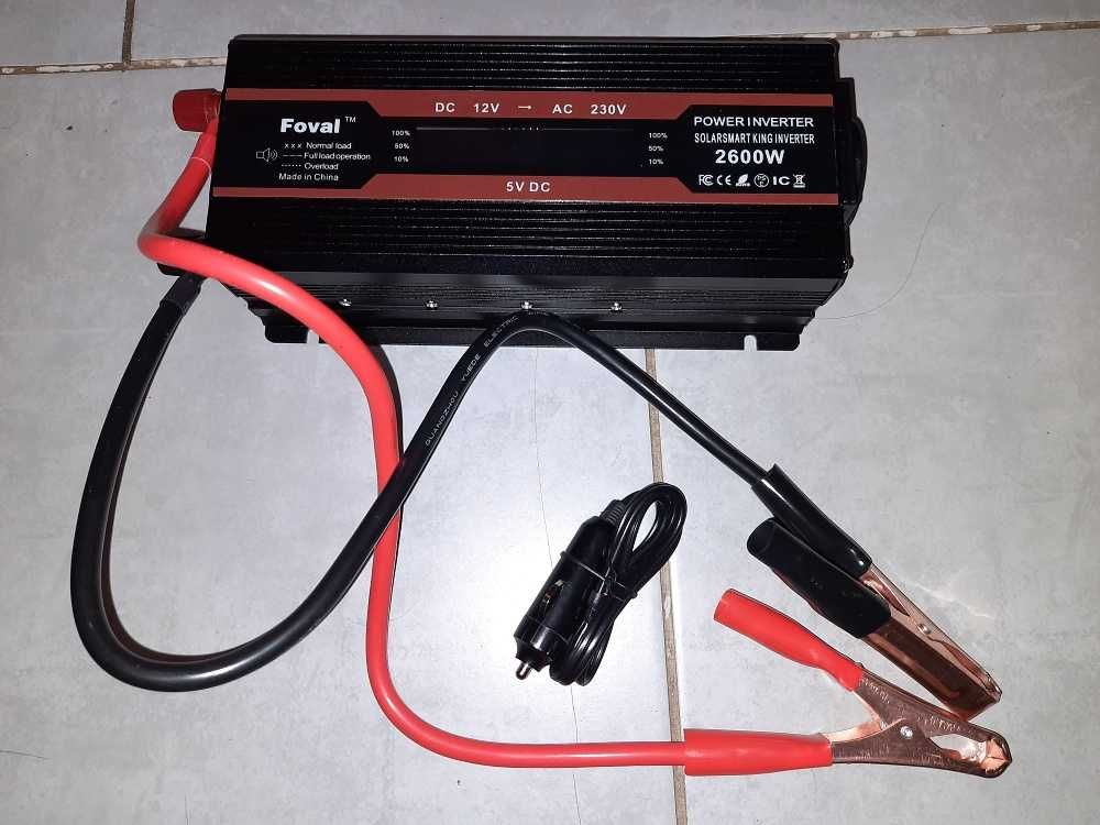 Інвертор з 12V на 220V 2600W