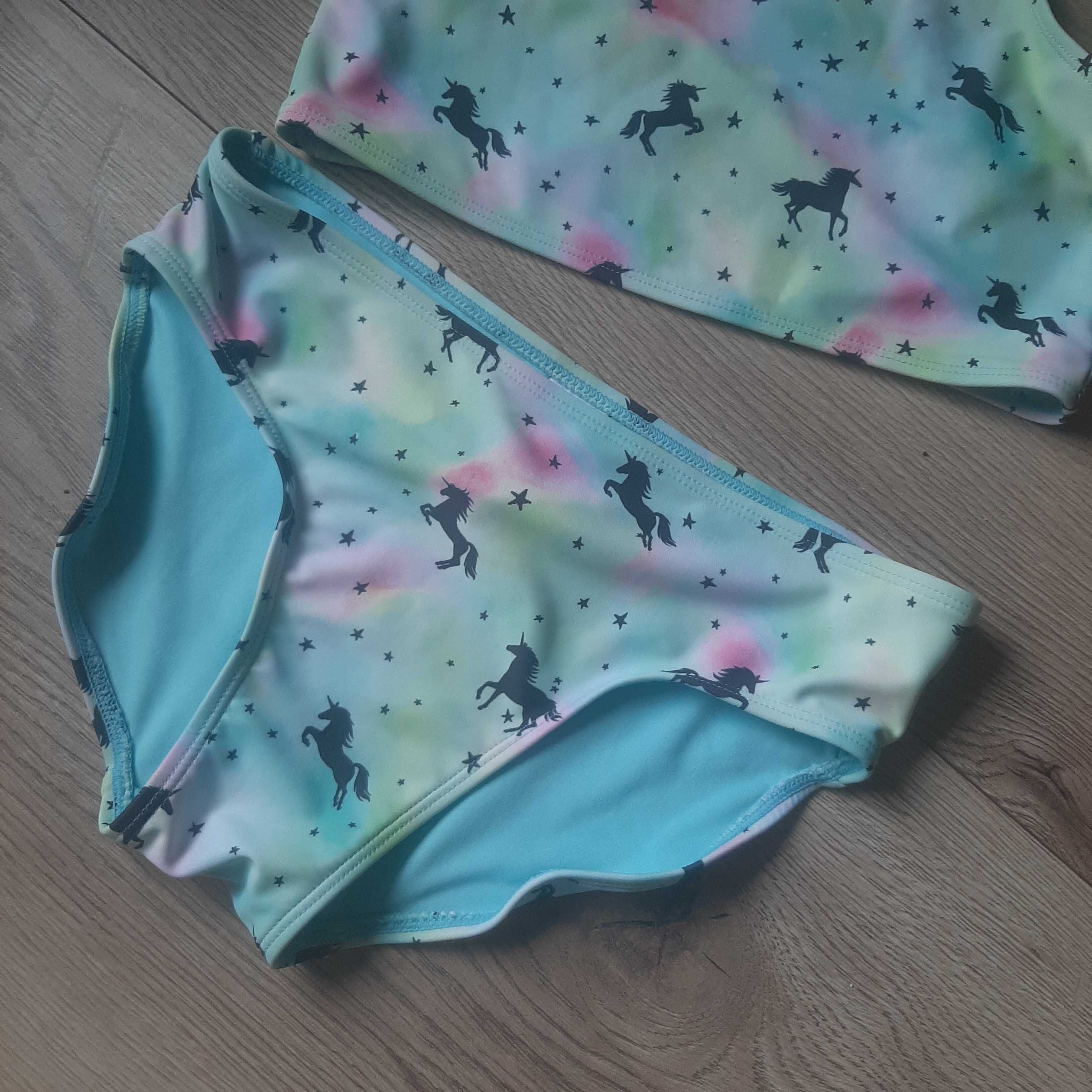 Next stroj kąpielowy unicorn jednorożec 146