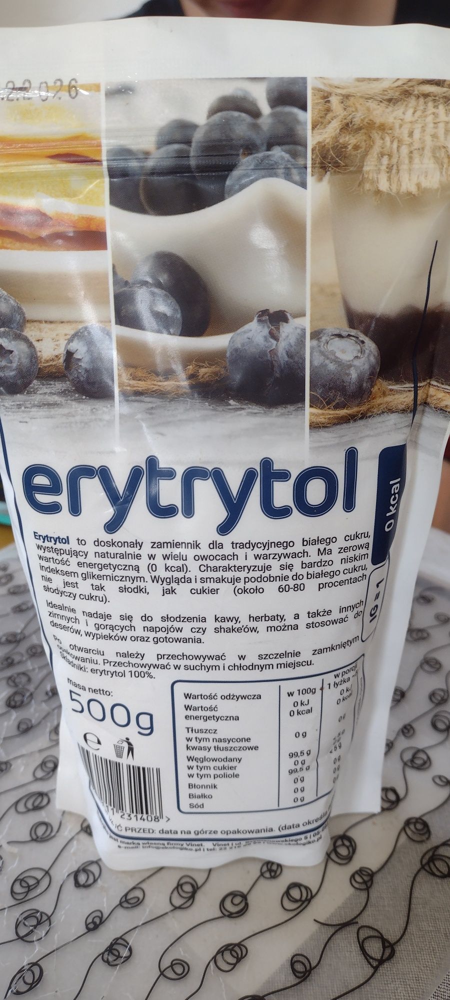 Erytrytol Vinet 500 g