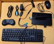 ZX Spectrum Next. Плата N-Go в корпусі 8BitDo keyb mous + консоль R36S