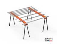 Składany stół glazurniczy płyt wielkoformatowych BATTIPAV MULTI BENCH