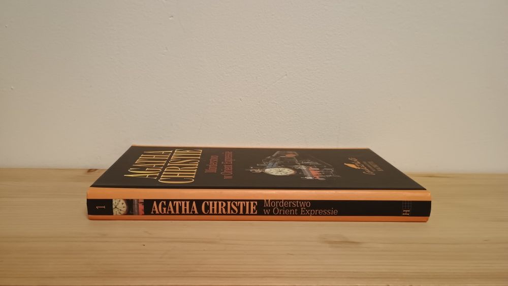 Morderstwo w Orient Expressie. Agatha Christie. Wyd Hachette.2001r.