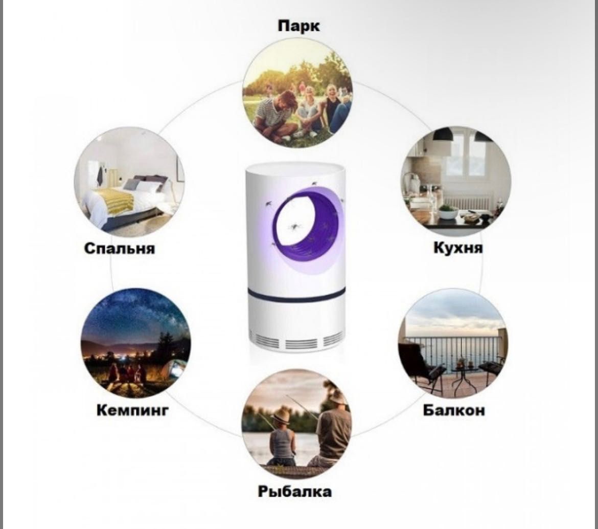 Знищувач комарів і комах.Mosquito Killer USB
