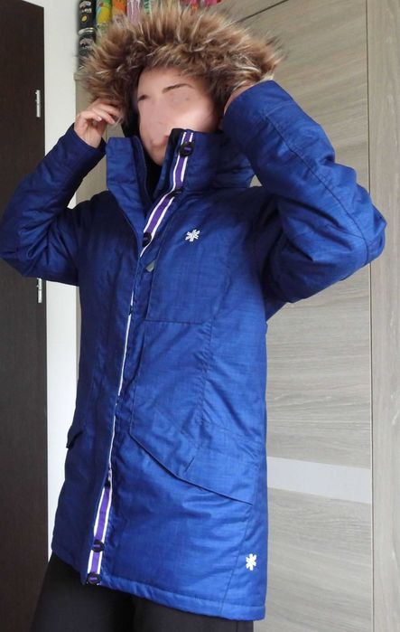 Ahkka zimowa ciepła parka 38/40