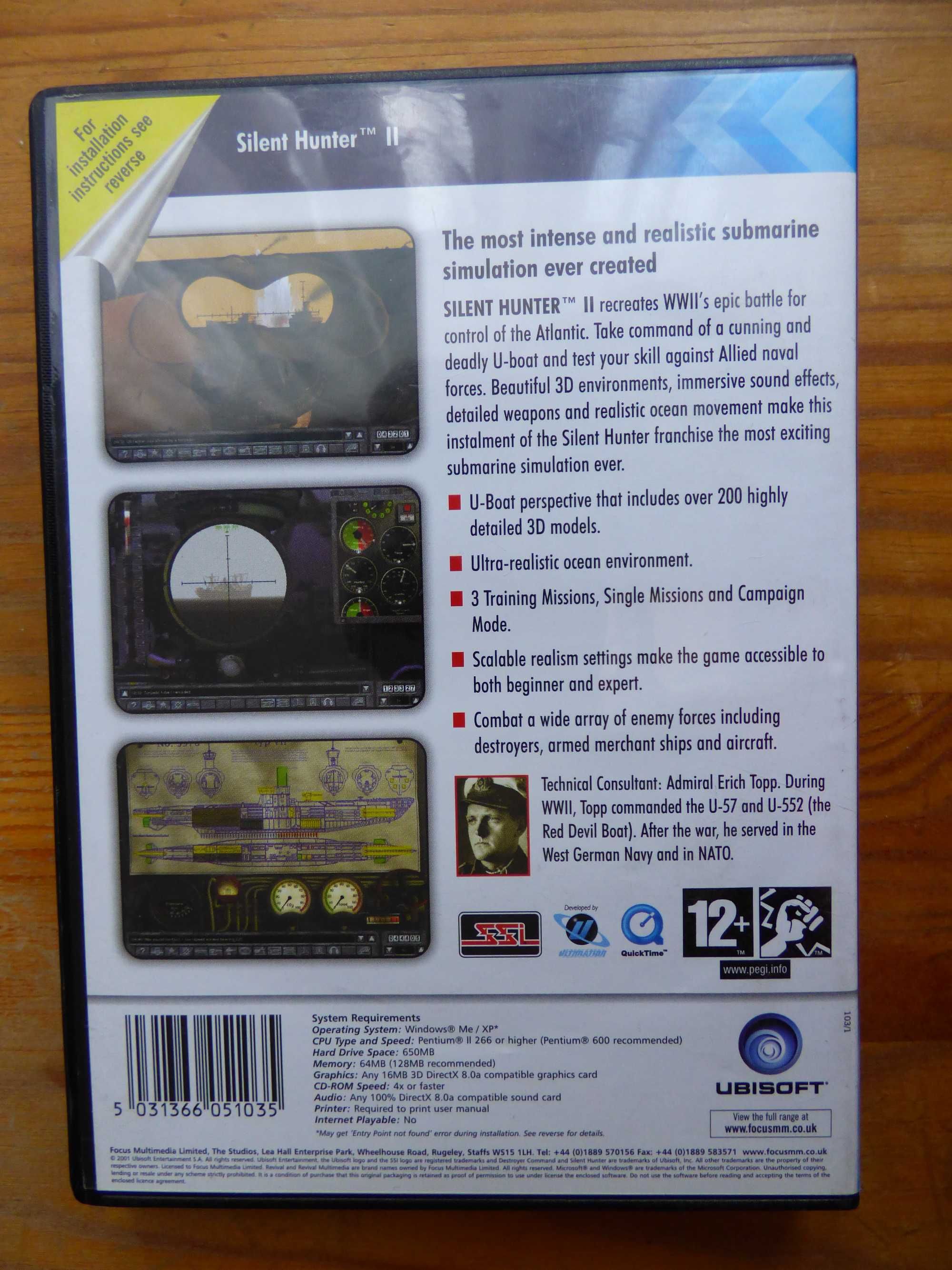 Gra PC Symulator okrętu podwodnego U-Boat EN