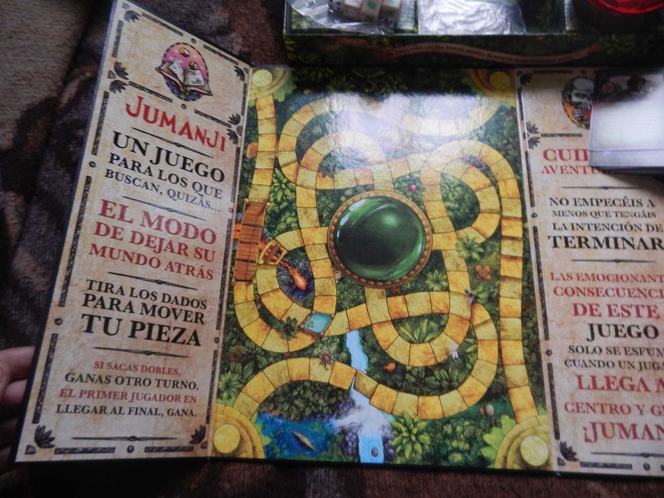 Wyprzedaż->Gra  Spin Master JUMANJI Gra Planszowa dla Dzieci OPIS!